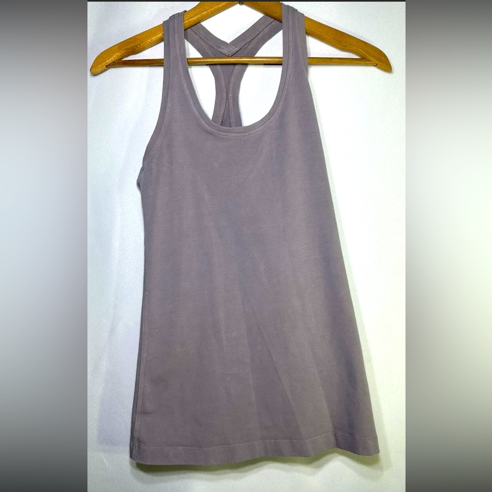 Lululemon Full Length Cool Racerback II 6/8 Dye Washed